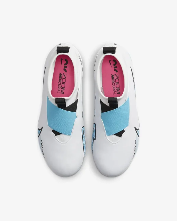 SCARPINO NIKE JR ZOOM SUPERFLY 9 ACADEMY CELESTE - immagine 4
