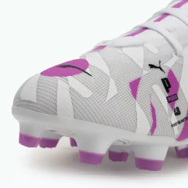 Scarpino Puma Ultra 5 Match Forever fg/ag bianco viola - immagine 3