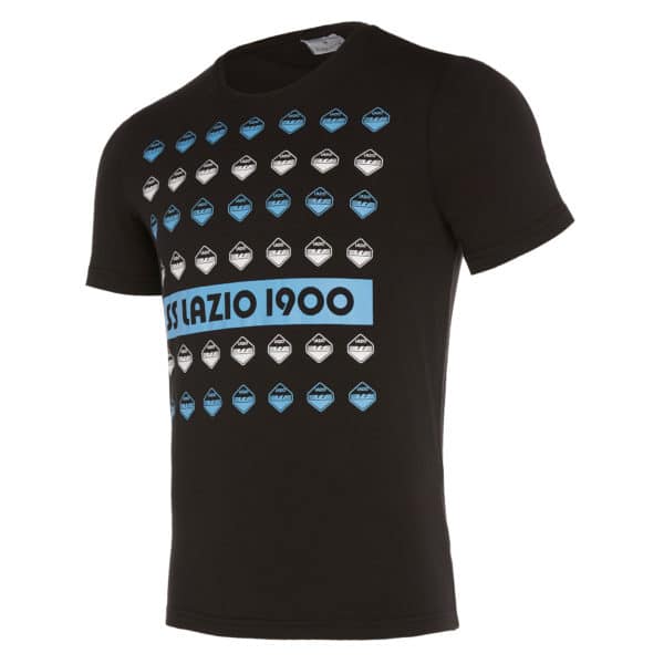 T-SHIRT LAZIO TIFOSO MACRON 2019/20 NERA