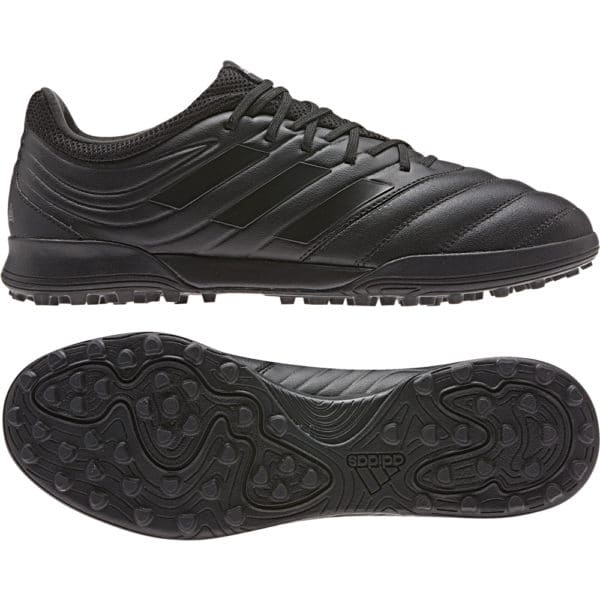 SCARPINO ADIDAS COPA 19.3 TF TOTAL BLACK - immagine 2