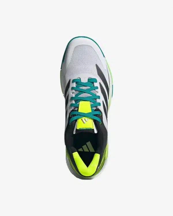 Scarpa Adidas Crazyquick Boost Padel biancoverde - immagine 3