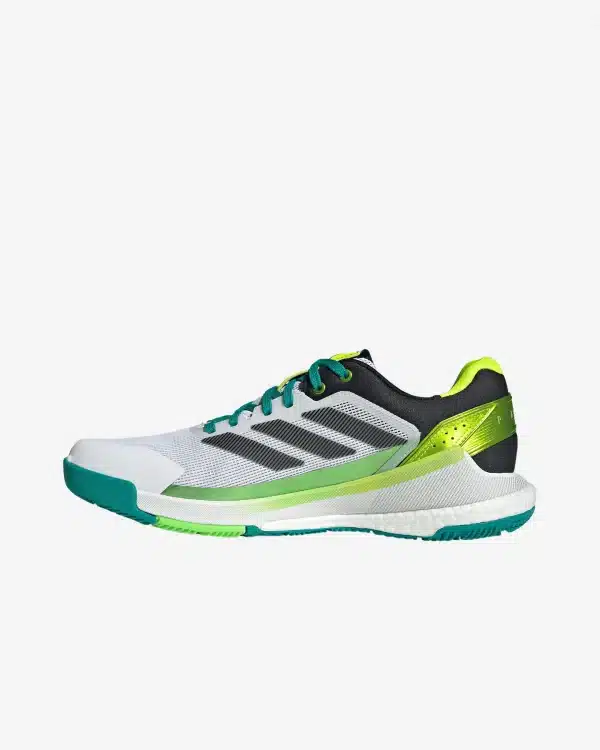 Scarpa Adidas Crazyquick Boost Padel biancoverde - immagine 4