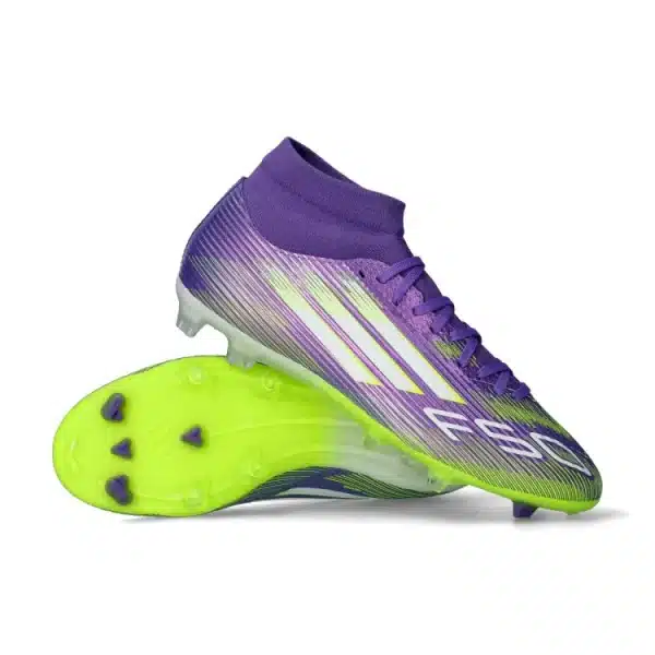 Scarpino Adidas F50 League mid fg/mg viola - immagine 3