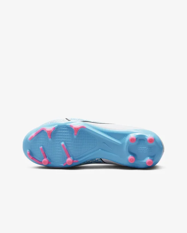 SCARPINO NIKE JR ZOOM SUPERFLY 9 ACADEMY CELESTE - immagine 3