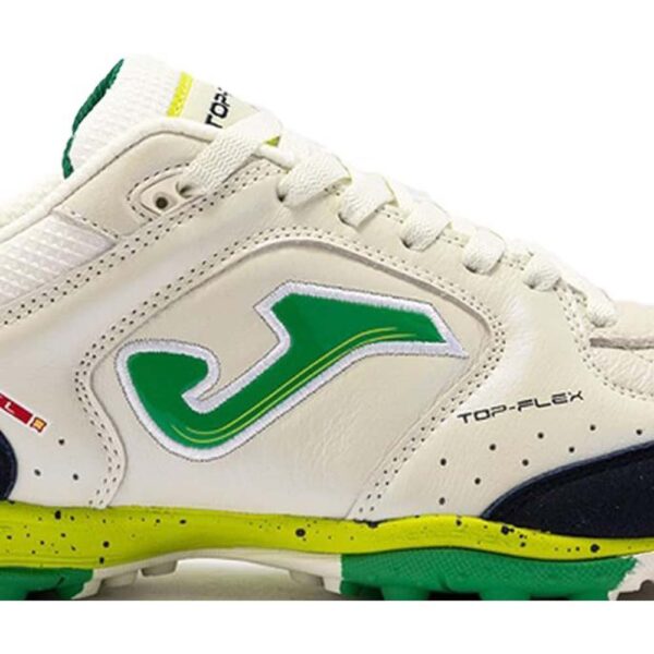 Scarpino Joma Top Flex 2426 blanco verde turf - immagine 4