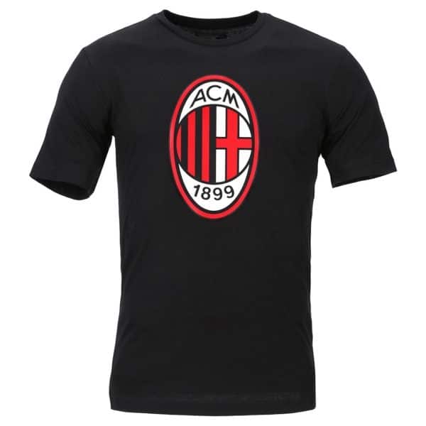 T-SHIRT MILAN PUMA LOGO NERA 2019/20 - immagine 2