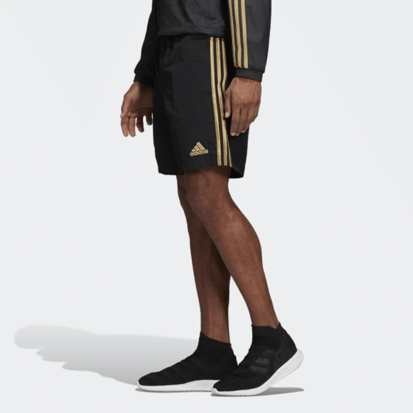 PANTALONCINO JUVE STR NERO ADIDAS 2018/19 - immagine 2