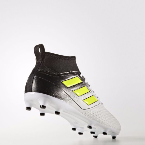 SCARPINO ADIDAS ACE 17.3 FG JR BIANCO NERO - immagine 4